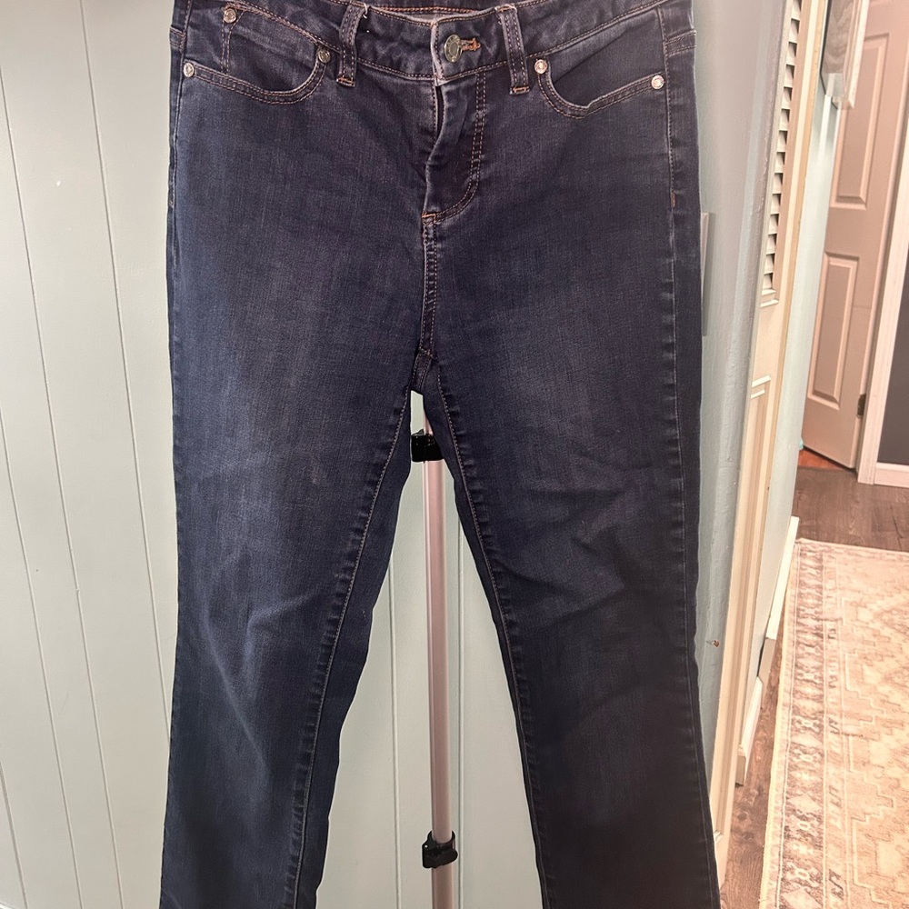 Talbots Dark Blue Straight Leg Jeans